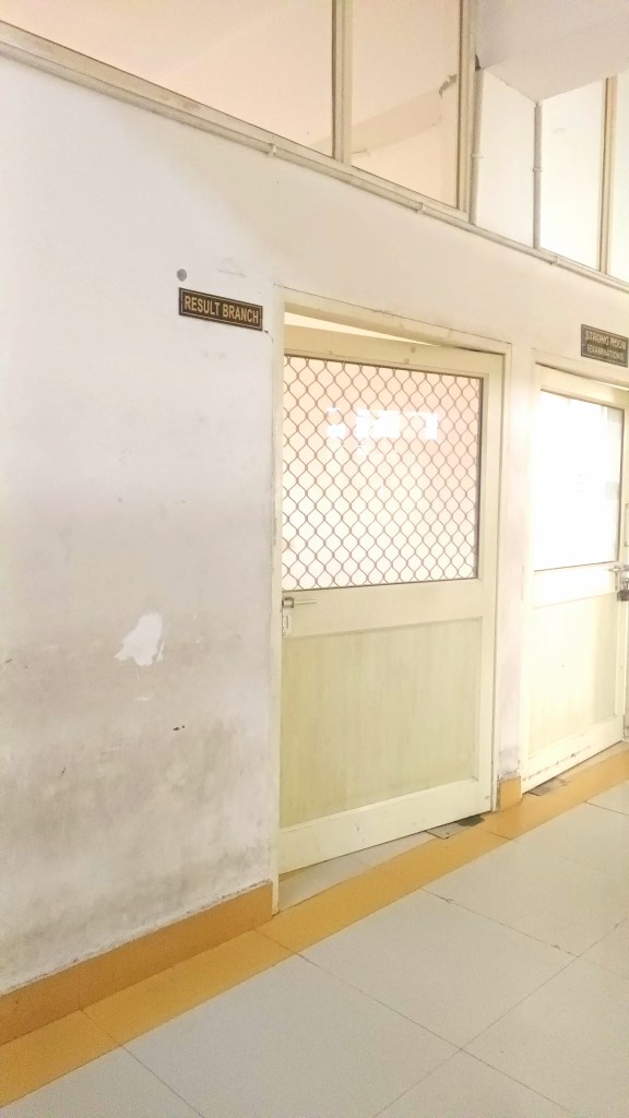 dcrust university result branch